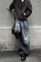 Retro Y2K High Waist Wide Leg Jeans image 4