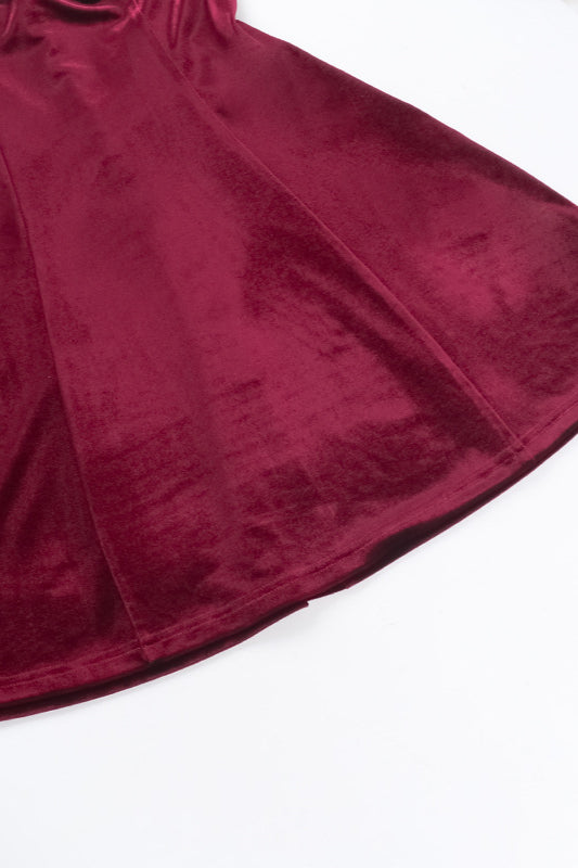 Velvet Bustier Bodycon Skirt Party Dress image 17