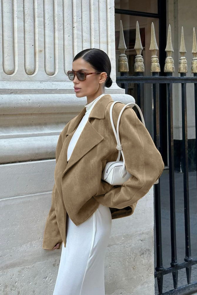 Vintage Suede Relaxed Fit Jacket image 1