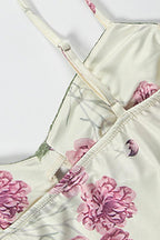 Contrast Lace Floral Cami Maxi Dress image 7