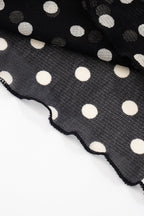 Polka Dot Sleeveless Top Two Pieces Set image 4