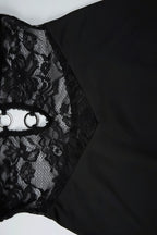 Sexy Lace Strapless Cami Bodycon Maxi Dress image 7
