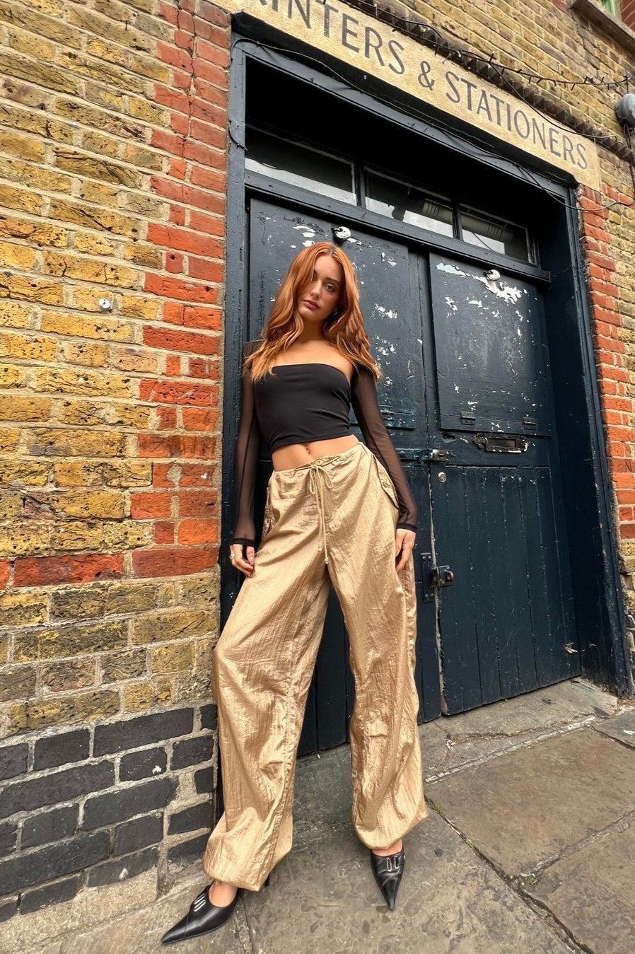 Summer Loose Fit Drawstring Parachute Cargo Pant image 2
