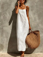 Noelle Maxi Dress styled for Avrienne
