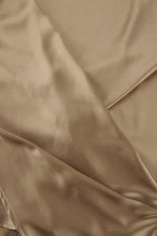 Satin Crew Neck Pullover Blouse image 3