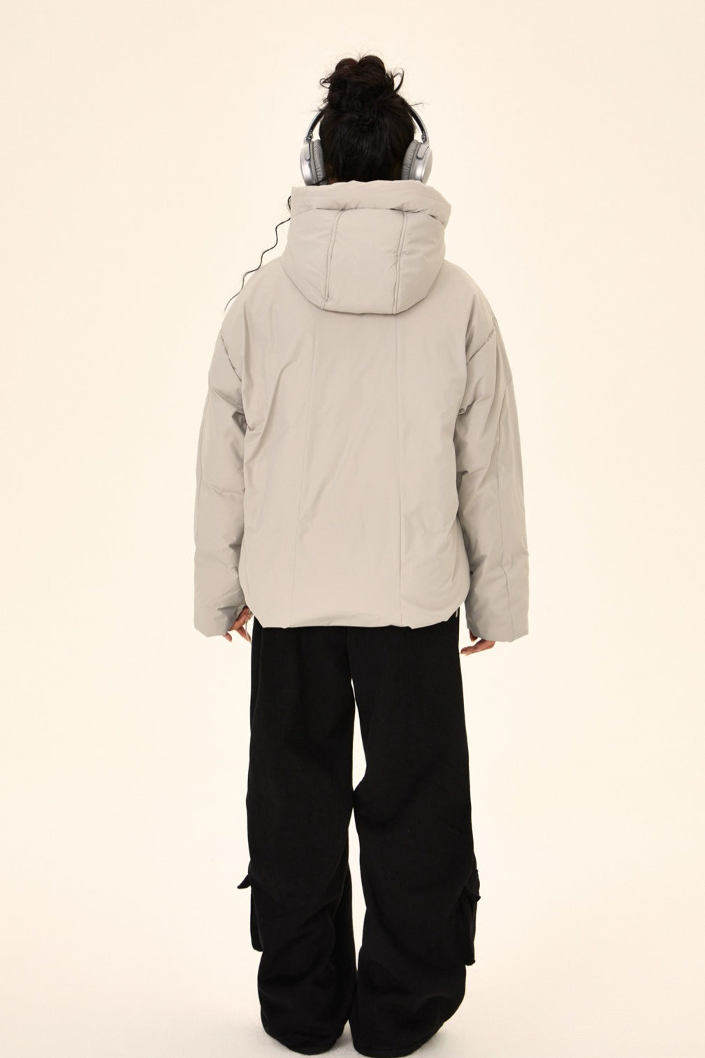 Unisex High Neck Puffer Jacket image 3