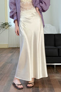 Drapey High - Waist Sheath Fishtail Skirt image 1