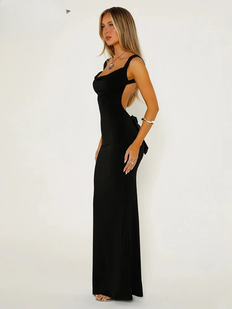 Lace Bowknot Party Dress image 3