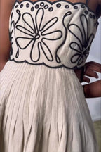 Chic Boho Embroidered Maxi Dress image 5