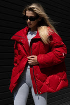 Loose Fit Quilted Cotton Jacket image 13