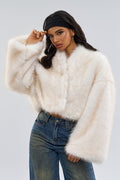 Vintage Faux Fur Short Coat image 5