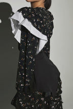 Detachable Waistband Long Sleeve Floral Skirt Set image 3