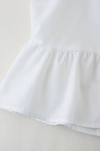 White Bow Slim Fit Cami Top image 4
