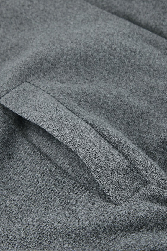 Thick Grey Woolen Jacket image 5