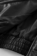 Solid Color Aviation Style Jacket image 9