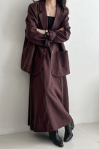 Linen Relaxed Fit Blazer image 1