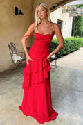Sexy Solid Backless Spaghetti Strap Maxi Vacation Dress image 1