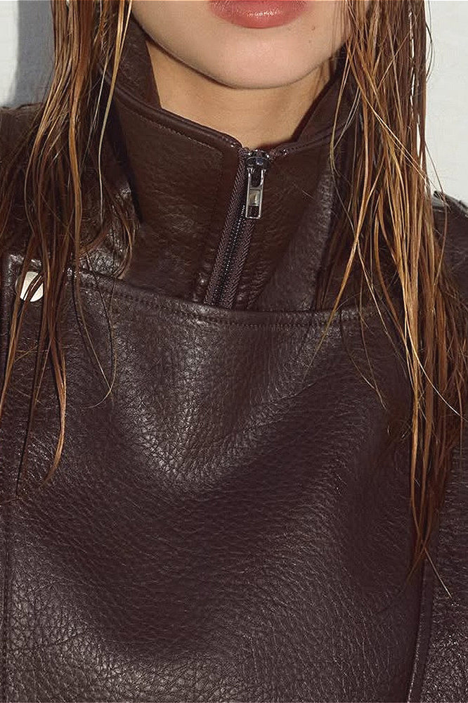 Vintage Collared Long Sleeve Jacket image 3