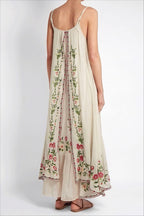 Print Tube Cami Flowy Hem Maxi Dress image 3