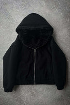 Minimalist Double-Layer Hoodie image 5