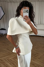 Elegant Shrug Top Two Piece Everyday Blouse image 2