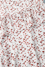Puff Sleeve Fitted Waist Floral Dress image 5