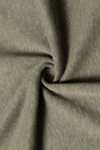 Fitted Textured Pleated Cotton Linen Knit Sweater image 6