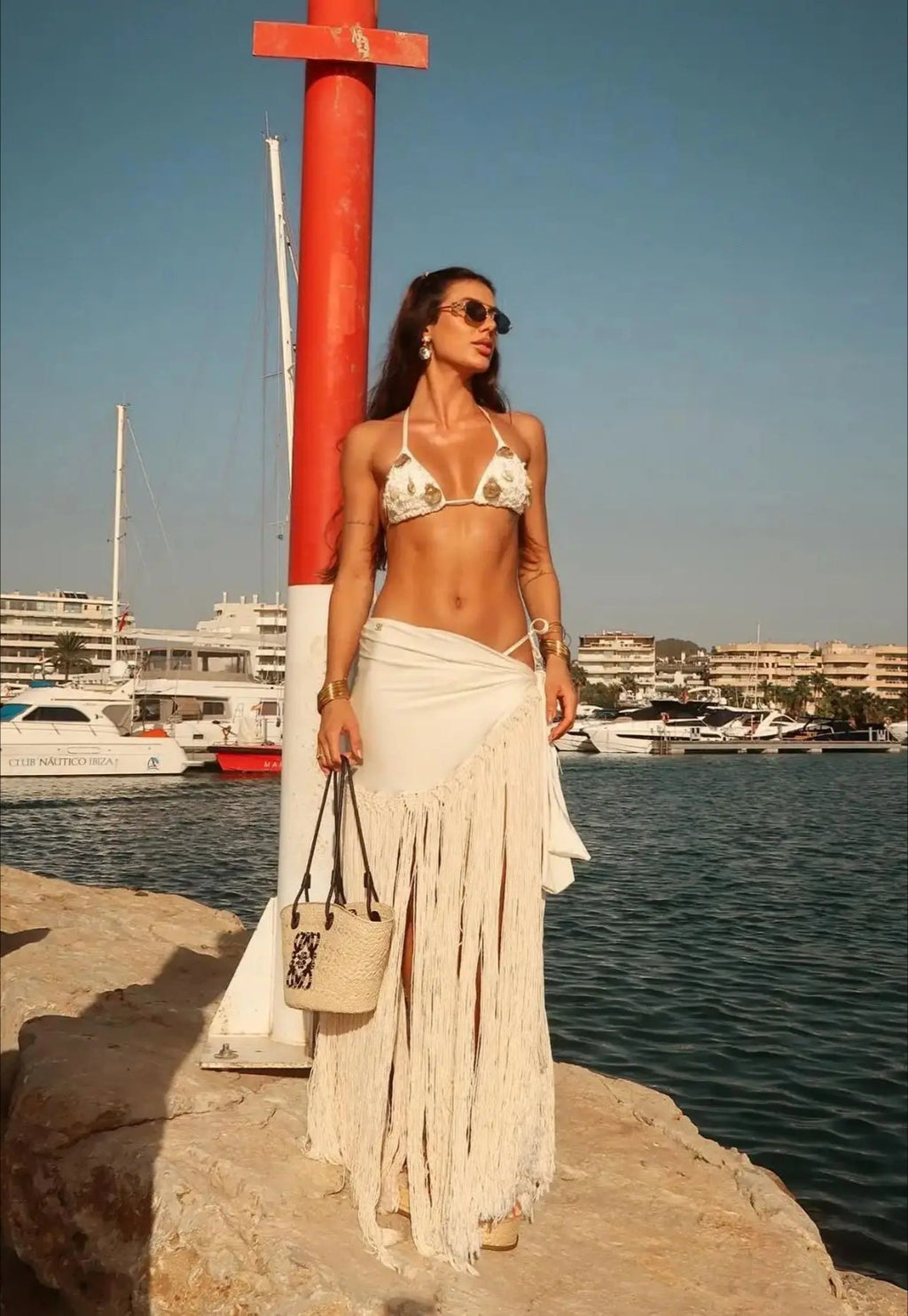 Shell Halter Bikini Set image 3