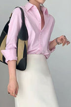 Y2K High-End Versatile Liner Blouse image 1