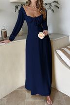 Solid Long Sleeve Party Dress image 13