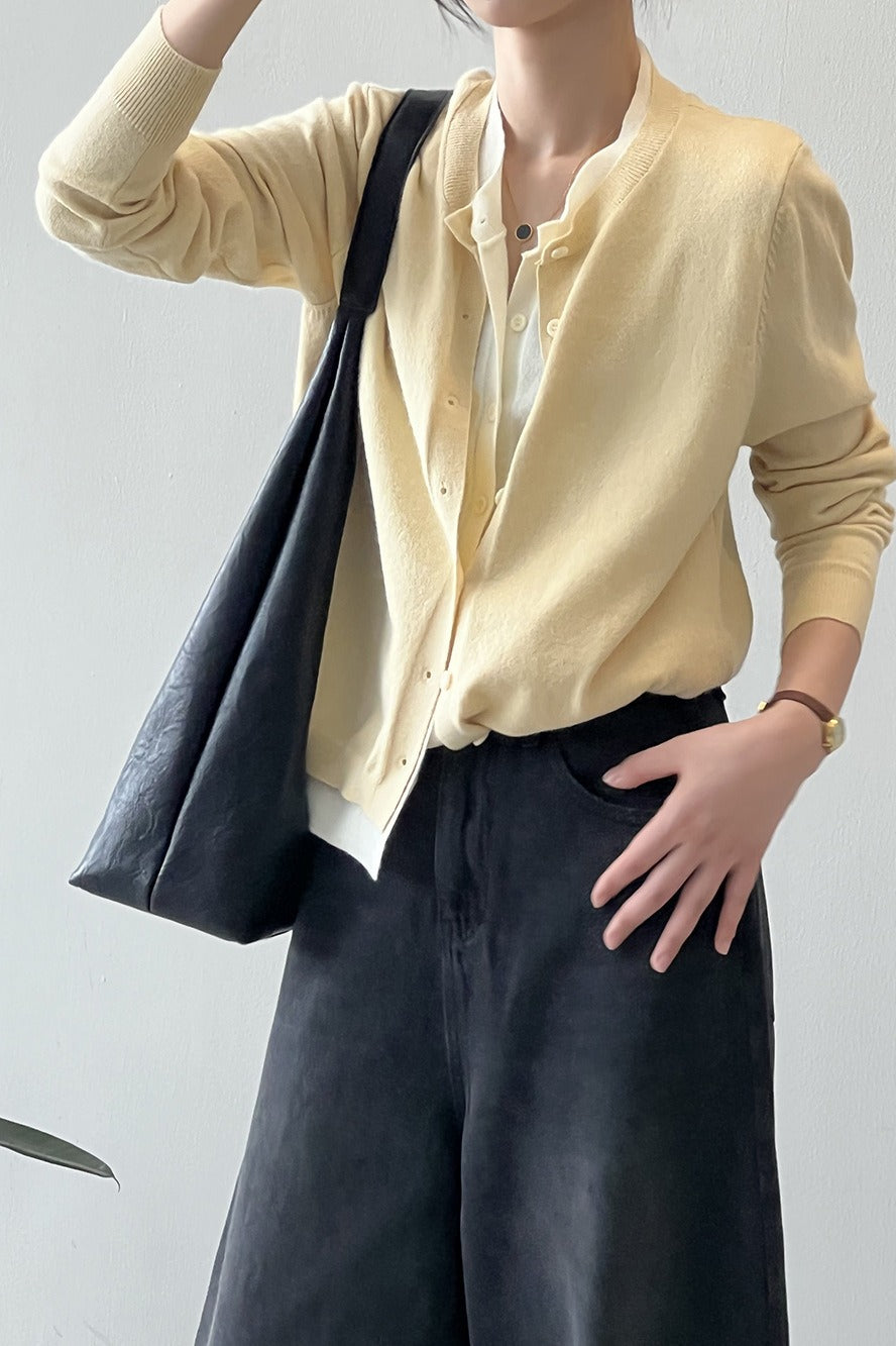 Color Block Layered Cardigan image 4