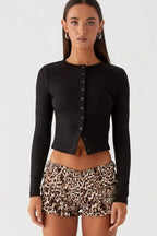Minimalist Button Cardigan image 20