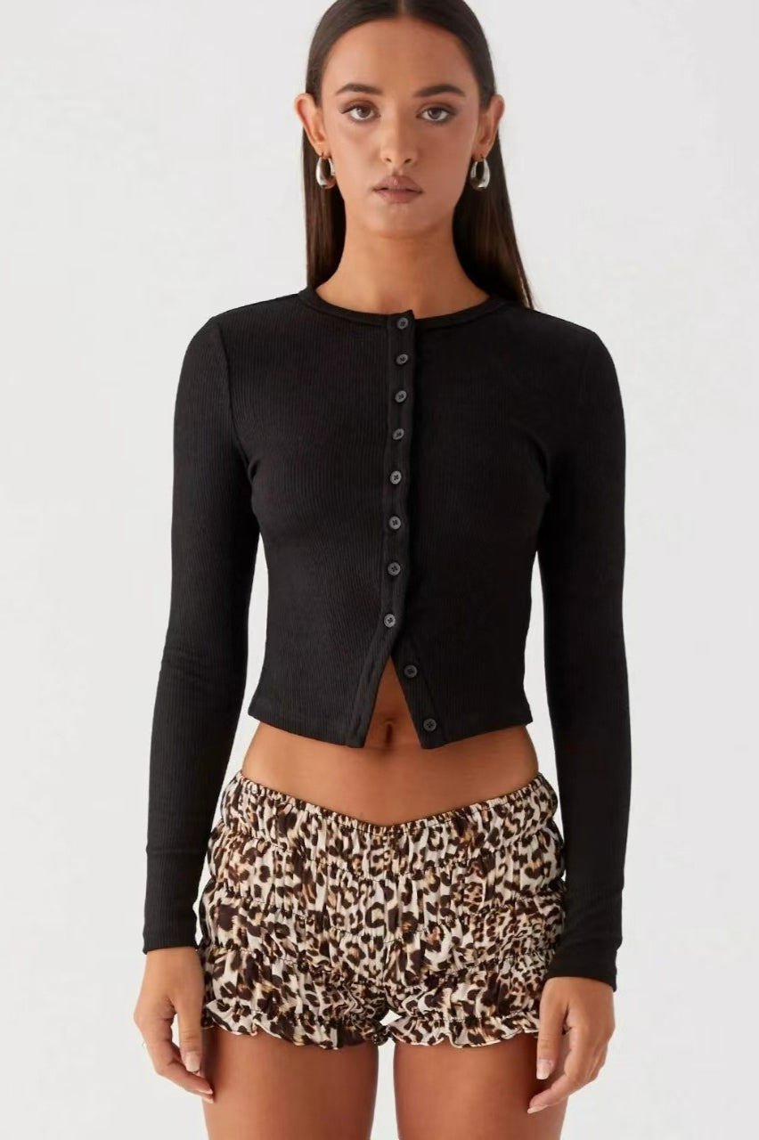 Minimalist Button Cardigan image 20