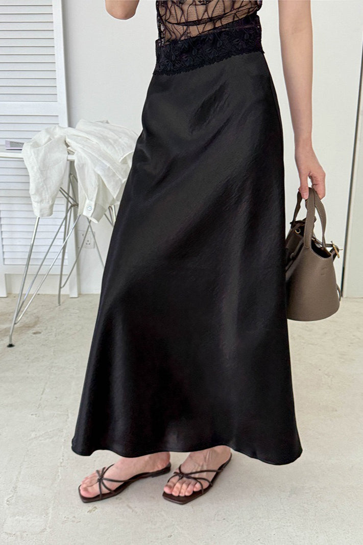 Drapey High - Waist Sheath Fishtail Skirt image 14