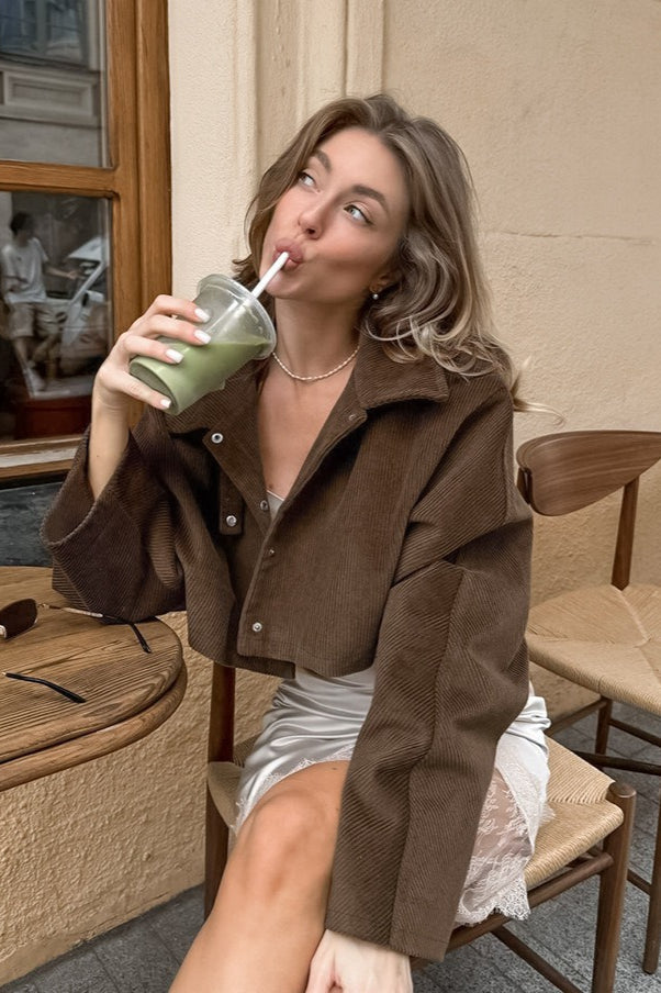 Vintage Corduroy Button Jacket image 2