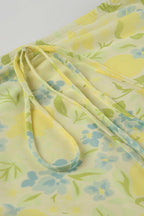 Slim Floral Print Matching Skirt image 3