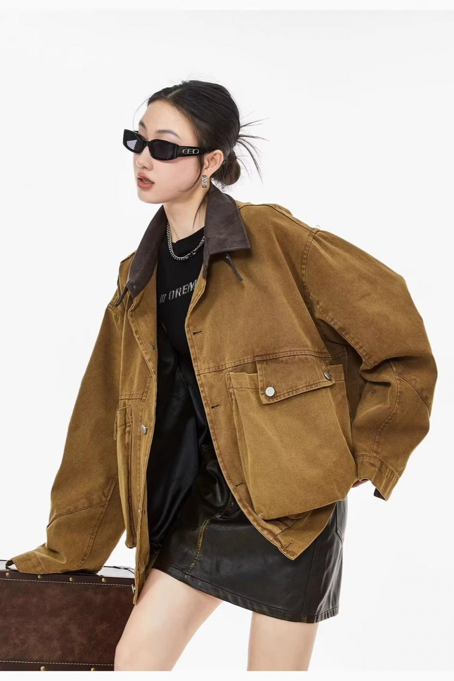 Relaxed Fit Workwear Pocket Jacket image 6