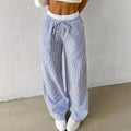 Fashion Striped Straight Casual Pants image 1