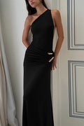 Sexy Backless Metal Detail Bodycon Maxi Dress image 5
