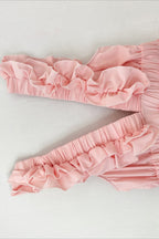 Sexy Sleeveless Deep V Ruffle Mini Dress image 6