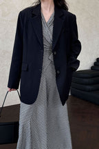 Split Back Relaxed Fit Blazer image 9