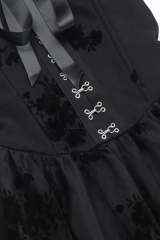 Sheer Lace Gothic Dress image 6