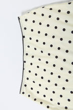 Solid Polka Dot High Waist Bodycon Skirt image 5