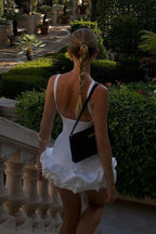 Backless Ruching Hem Sleeveless Cocktail Dress image 5