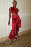 Chic and Sexy Asymmetrical Sleeveless Dress with Bodycon Fit Party Dress image 1