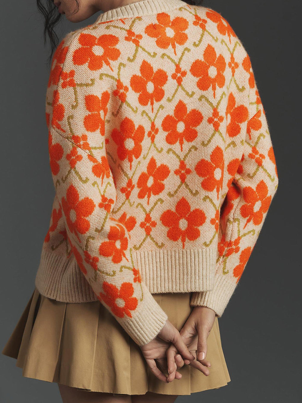 Long Sleeve Jacquard Cardigan image 2