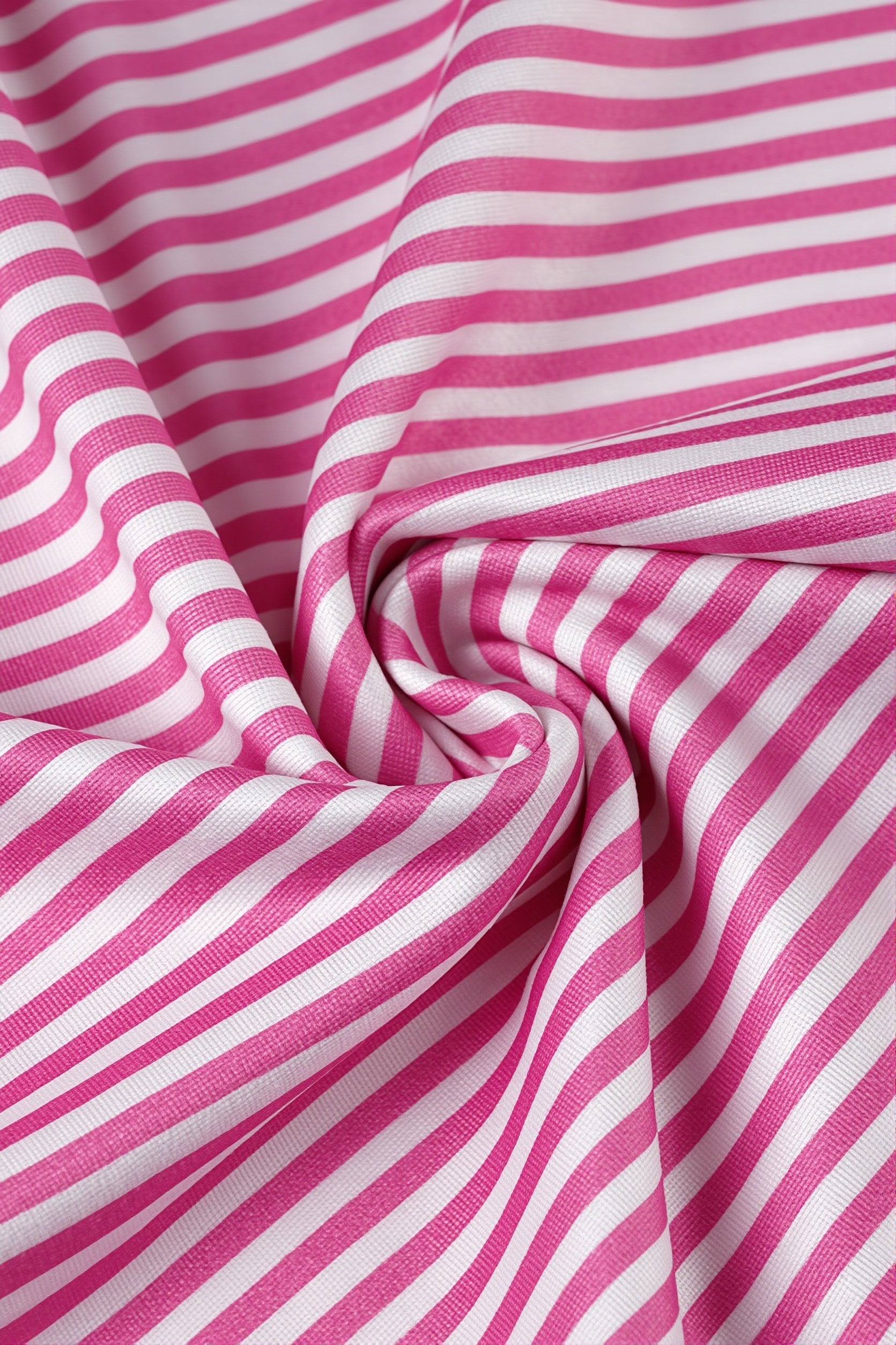 Fold Waist Stripe Knit Straight Pants image 4