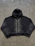 Crystal Detail Pullover Hoodie image 1