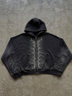 Crystal Detail Pullover Hoodie image 1