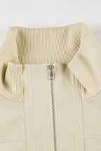 Utility Belted Stand Collar Jacket image 6